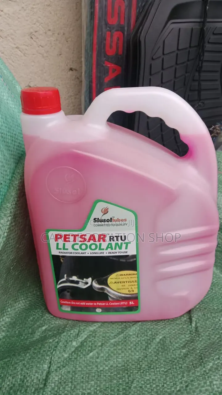 Pink 5L Pre-Dilluted RTU Coolant No Additional