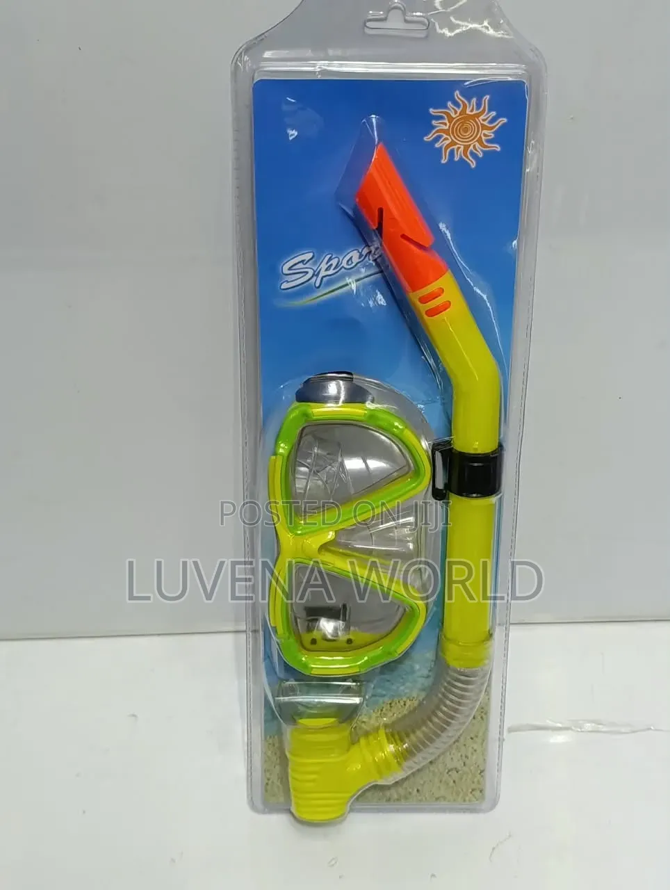 Yellow Swimming Snorkel