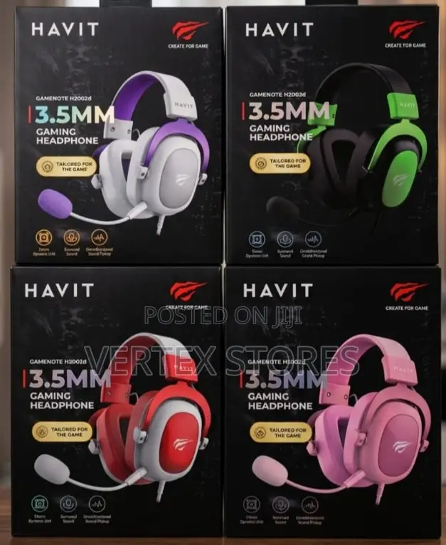 Gaming Headphones With Microphone HAVIT HV-H2002D