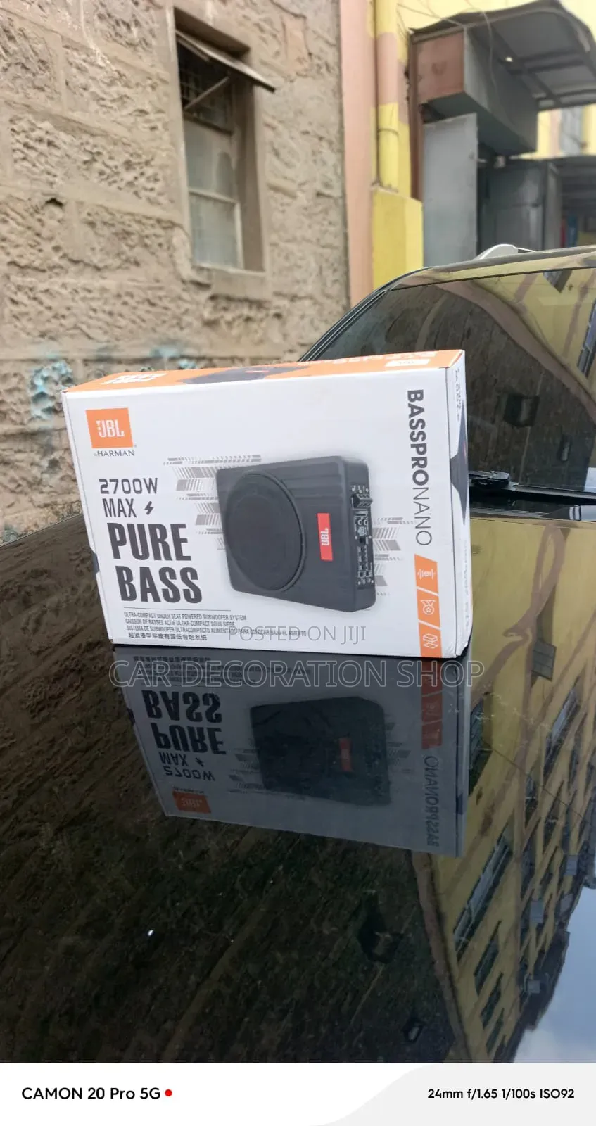 JBL 2700w Underseat Subwoofer Slim Fits Tightly Under the Seats