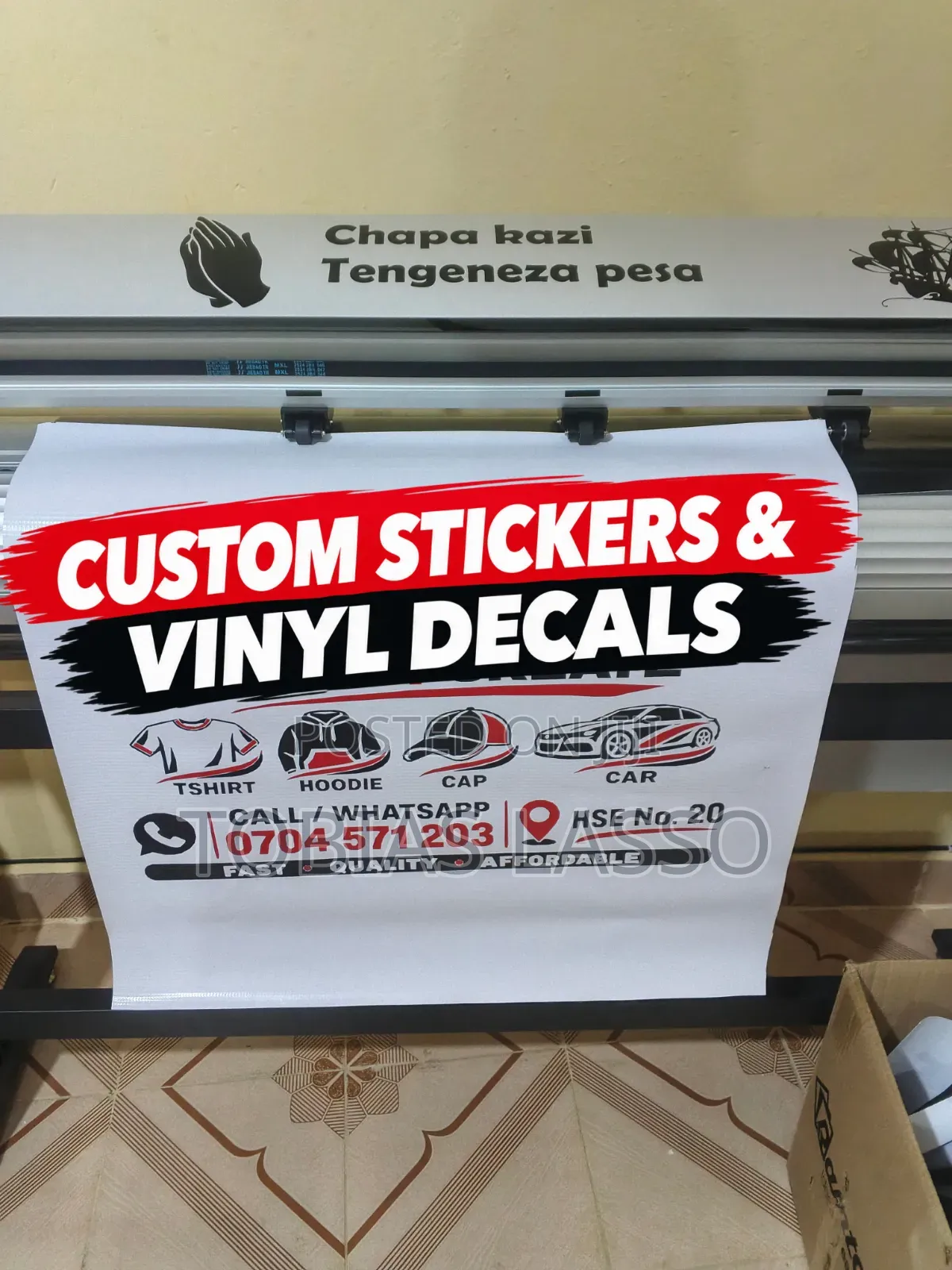 Custom Stickers and Vinyl Decal