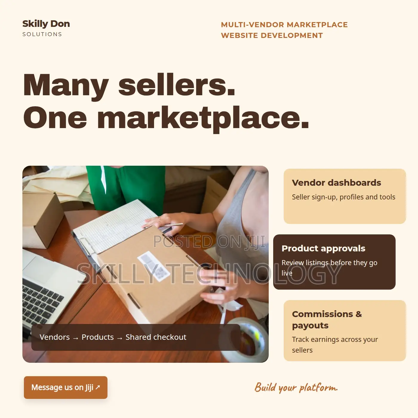 Multi-Vendor Marketplace Website