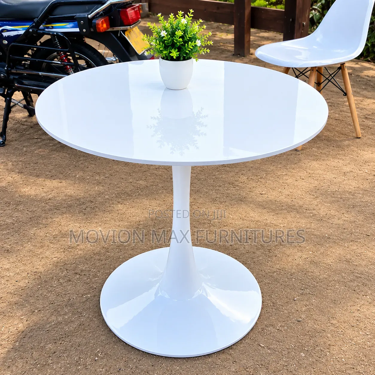 Marble Dinning Table, White Round Table