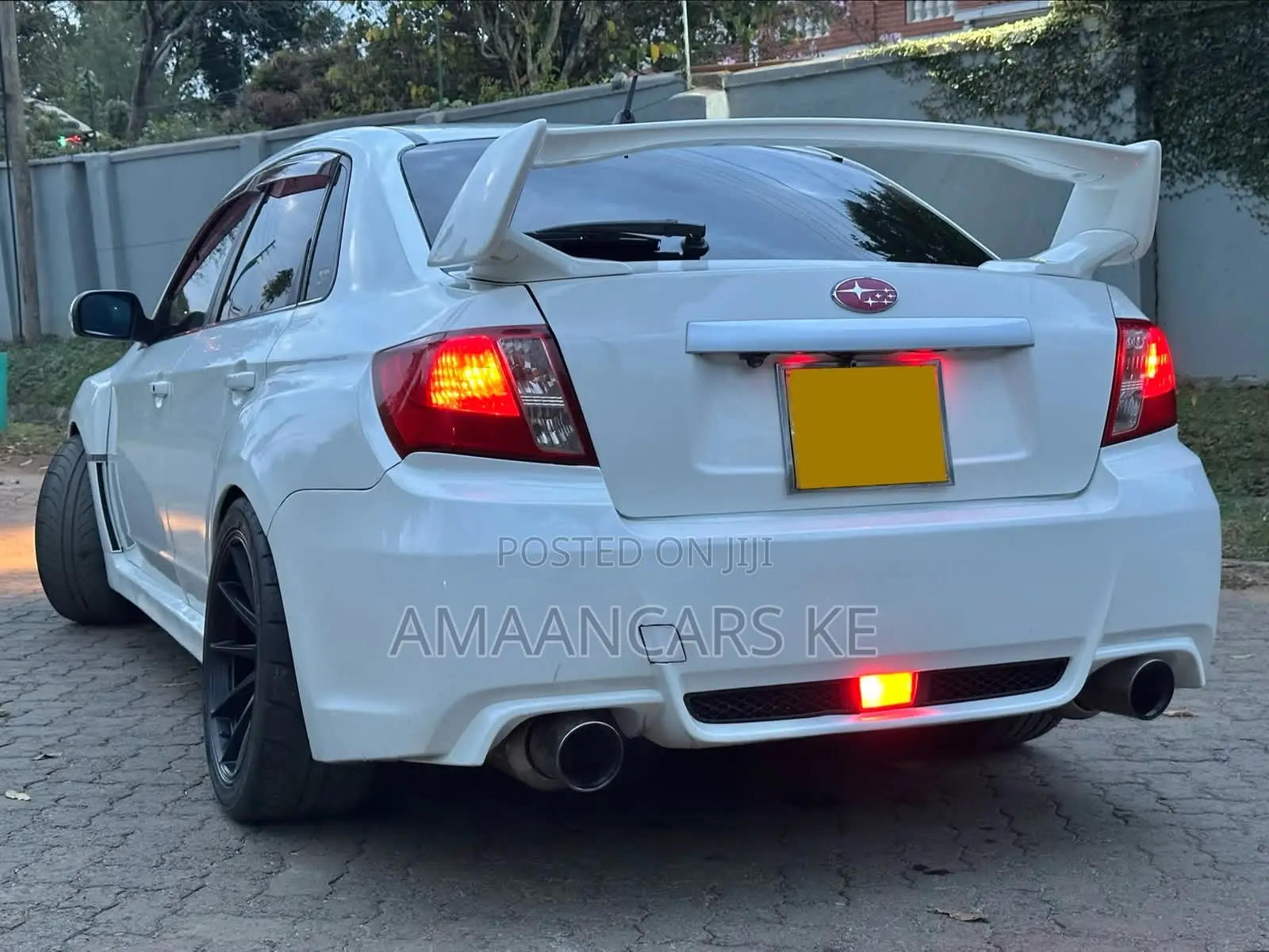Subaru Impreza WRX STI 2010 White