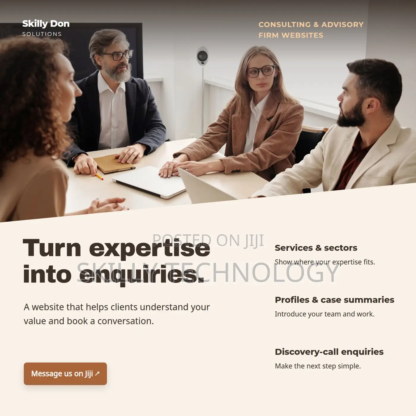 Websites for Consulting and Advisory Firms