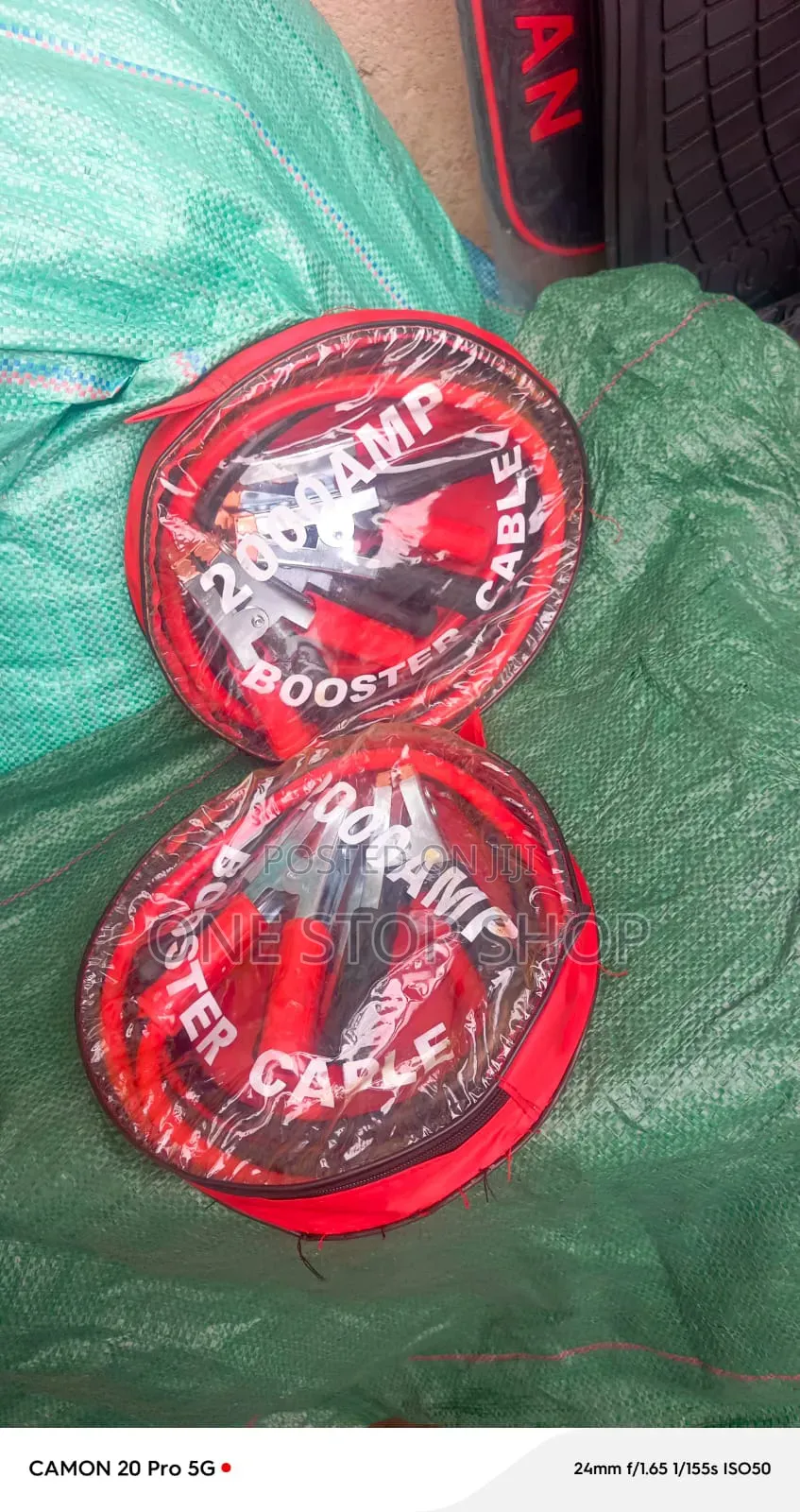 2000amp Car Battery Jumper Cables With Heavy Duty Alligator Clamps