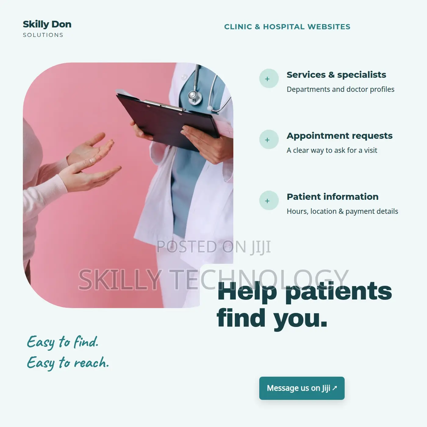 Clinic and Hospital Websites