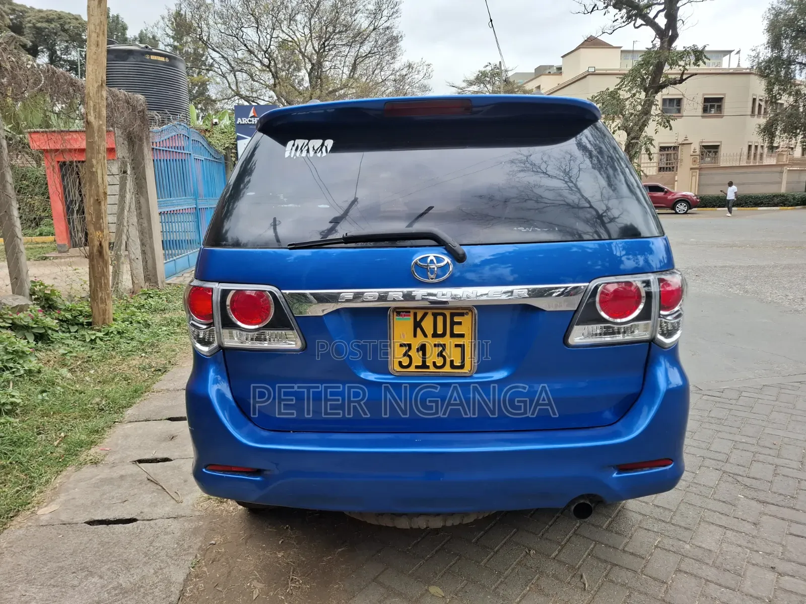 Toyota Fortuner 2012 Blue