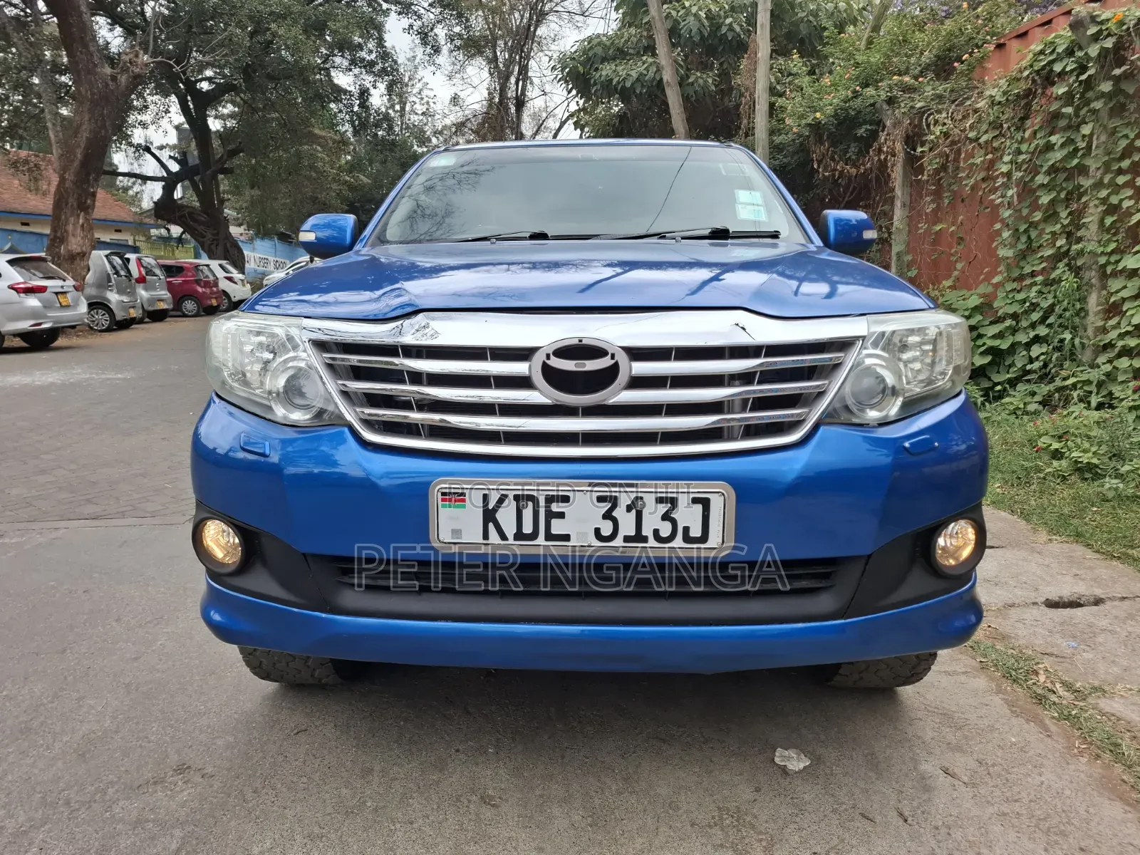 Toyota Fortuner 2012 Blue