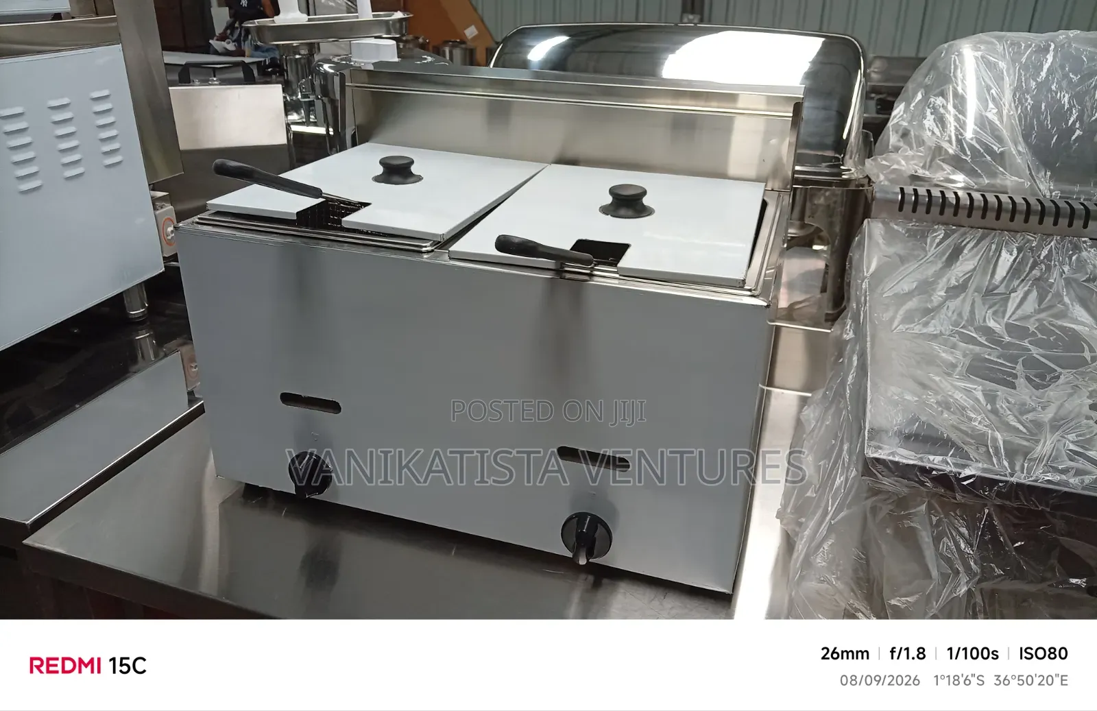 Imported Gas Deep Fryer - Vanikatista Ventures