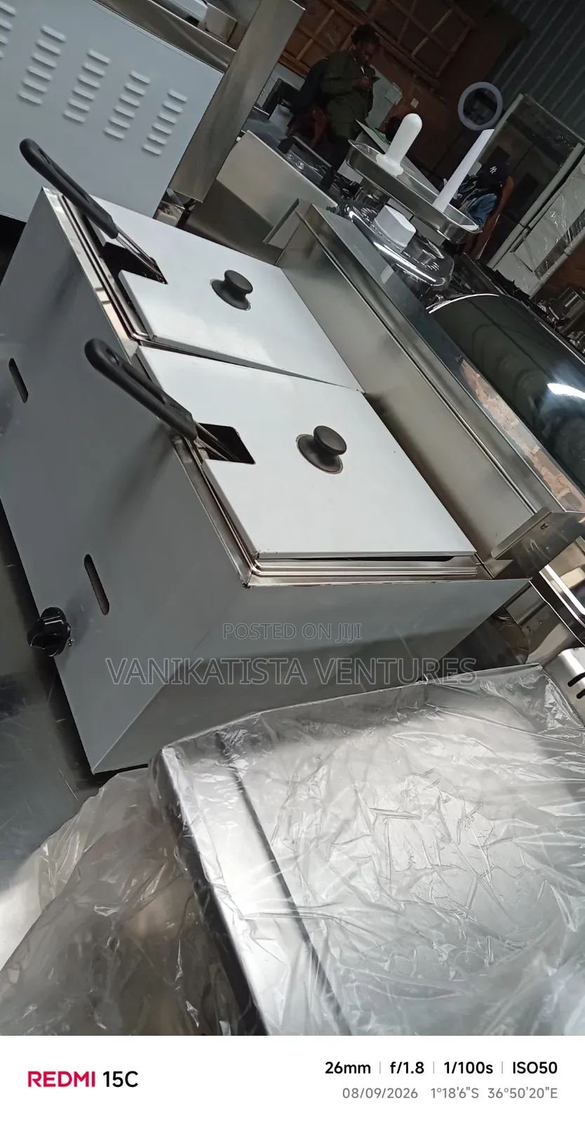 Imported Gas Deep Fryer - Vanikatista Ventures