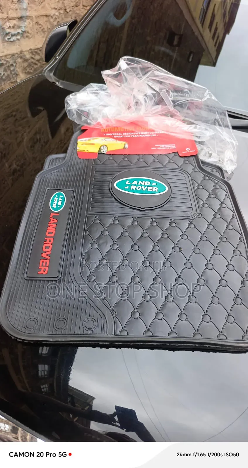 5pc Land Rover Universal Fit Automotive Floor Customized Mats