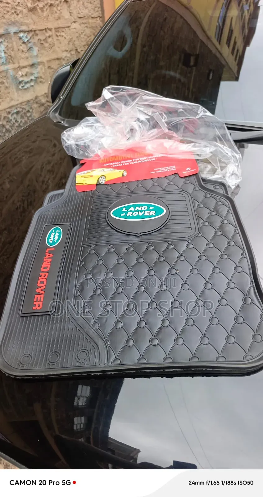 5pc Land Rover Universal Fit Automotive Floor Customized Mats