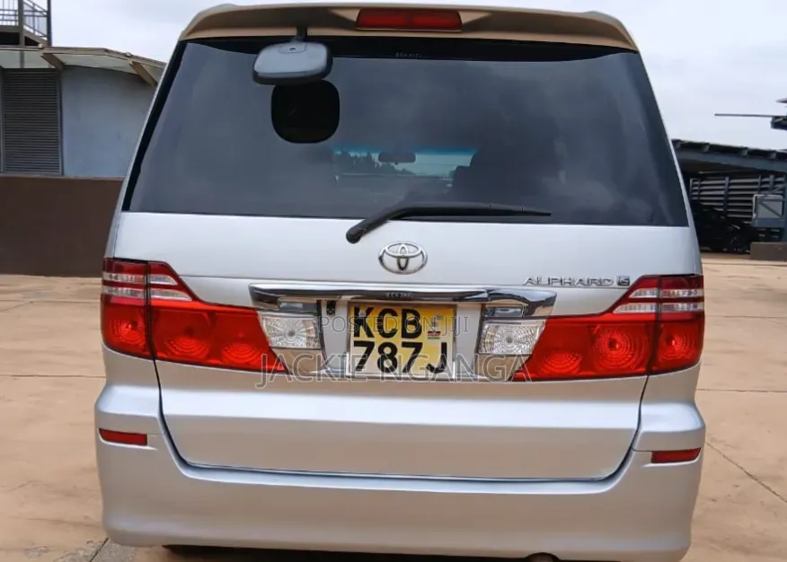 Toyota Alphard 2007 Silver