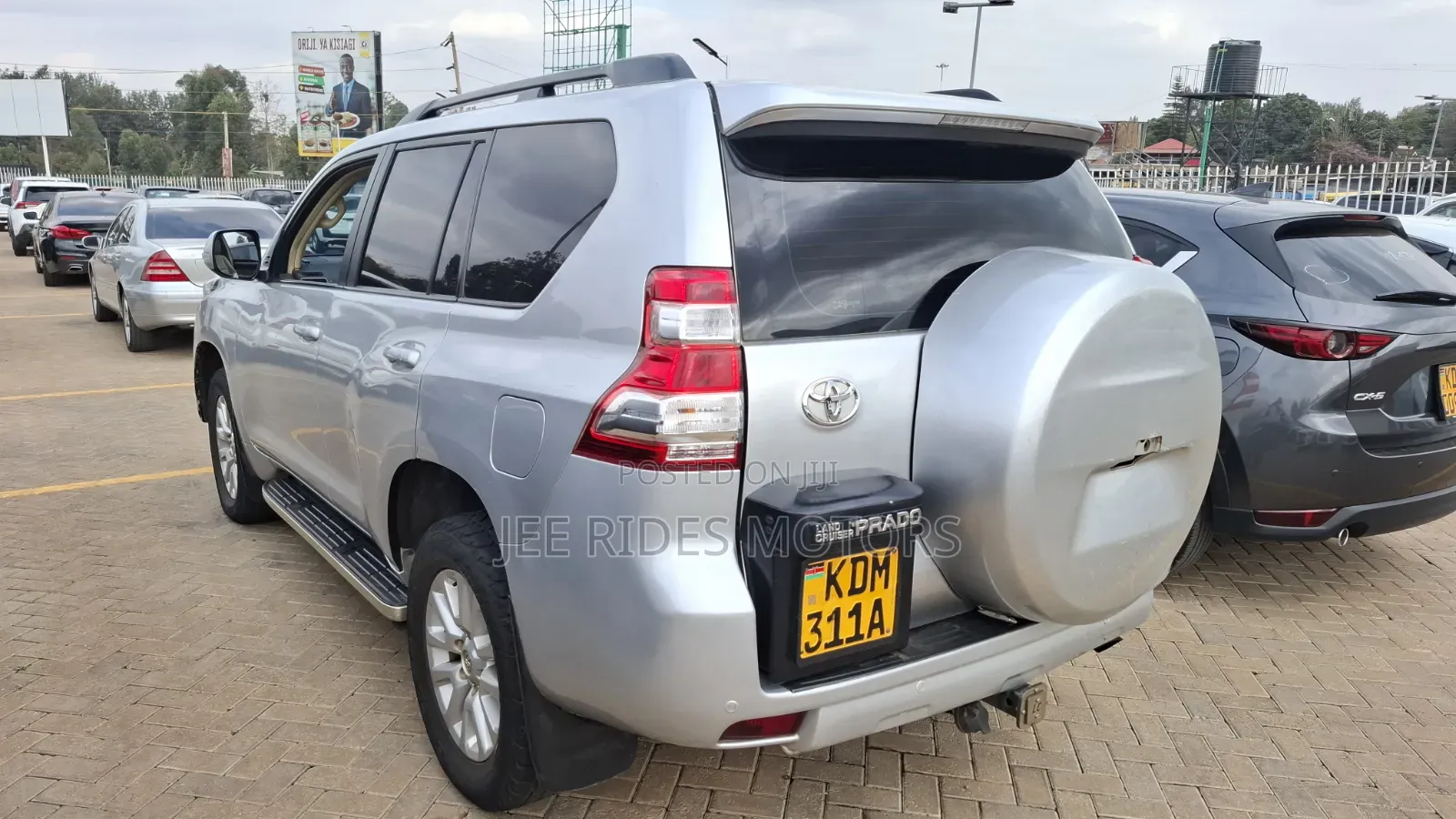Toyota Land Cruiser Prado 3.0 D-4D (190 Hp) 7 seats 2016 Silver