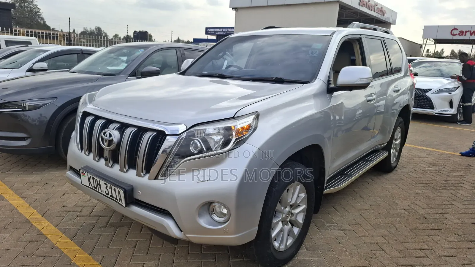Toyota Land Cruiser Prado 3.0 D-4D (190 Hp) 7 seats 2016 Silver