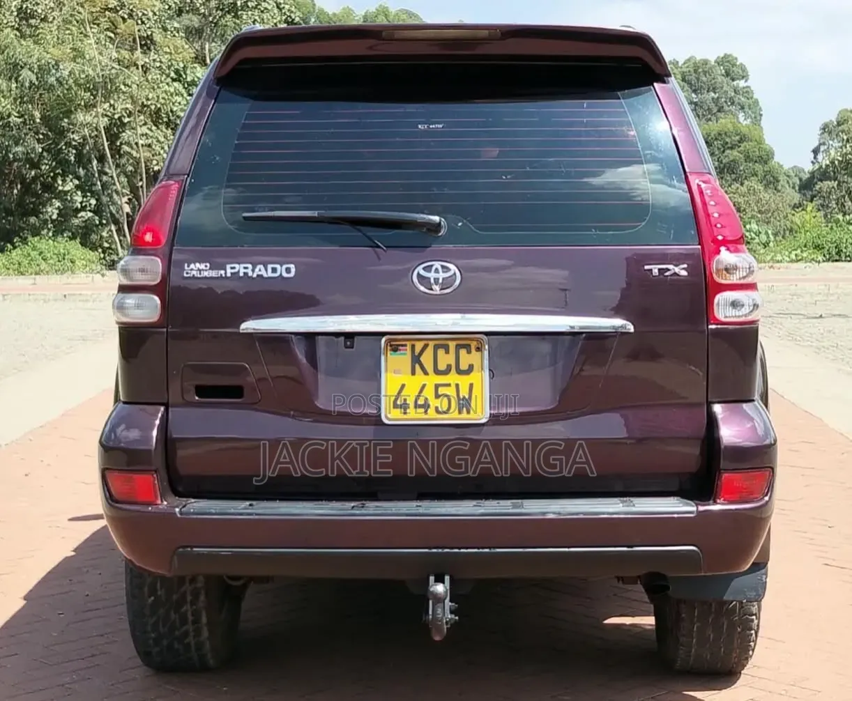 Toyota Land Cruiser Prado 2008 Maroon