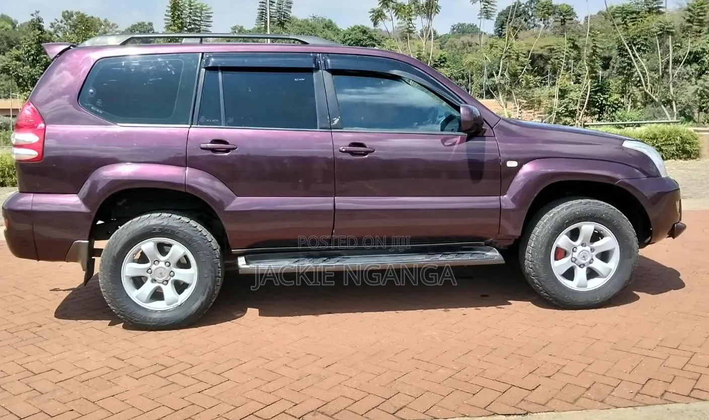 Toyota Land Cruiser Prado 2008 Maroon