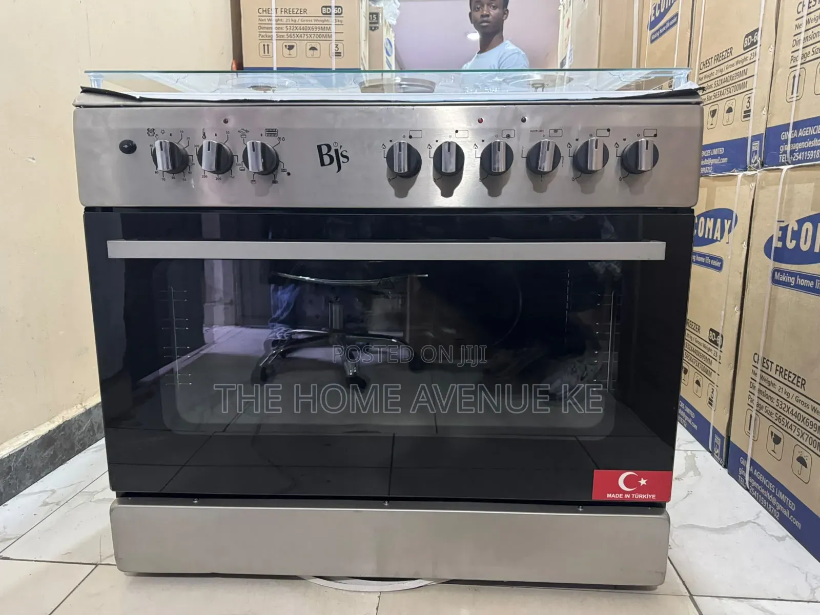 BJS 60x90 5 Gas Burner