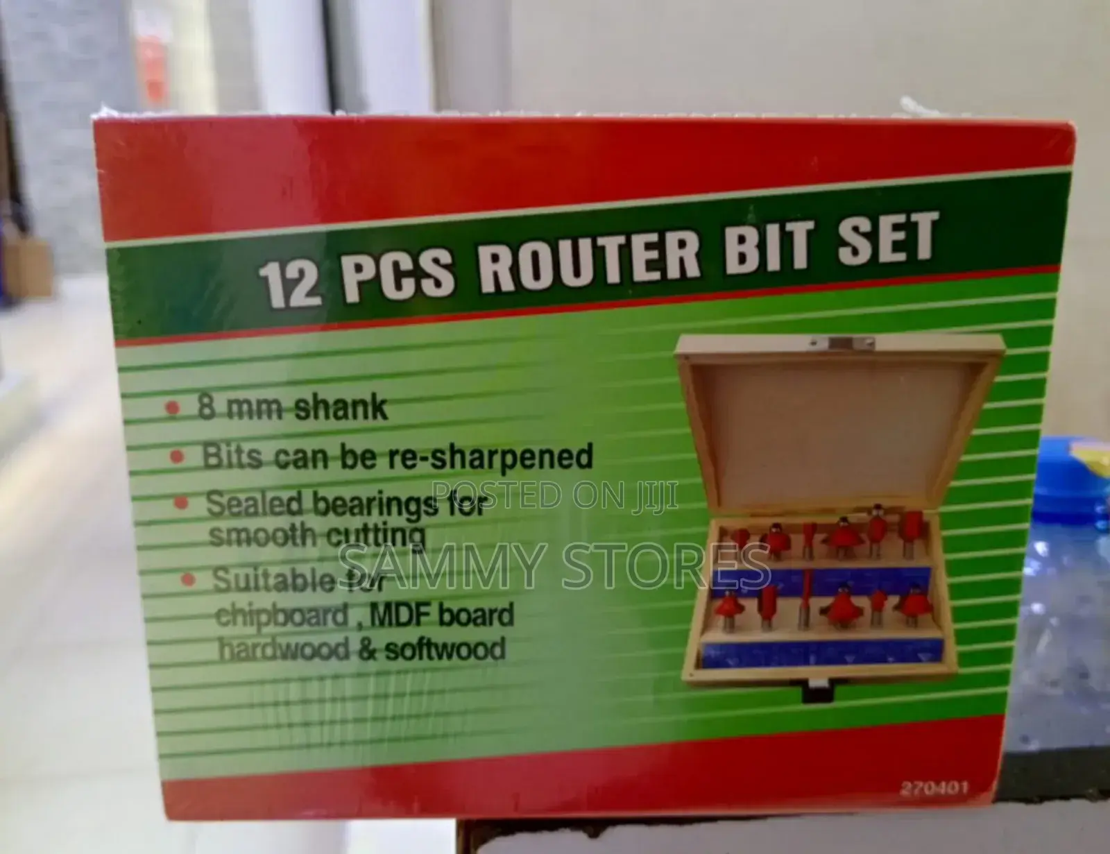 Universal Router Bits Set – For Trimming, Grooving Edging