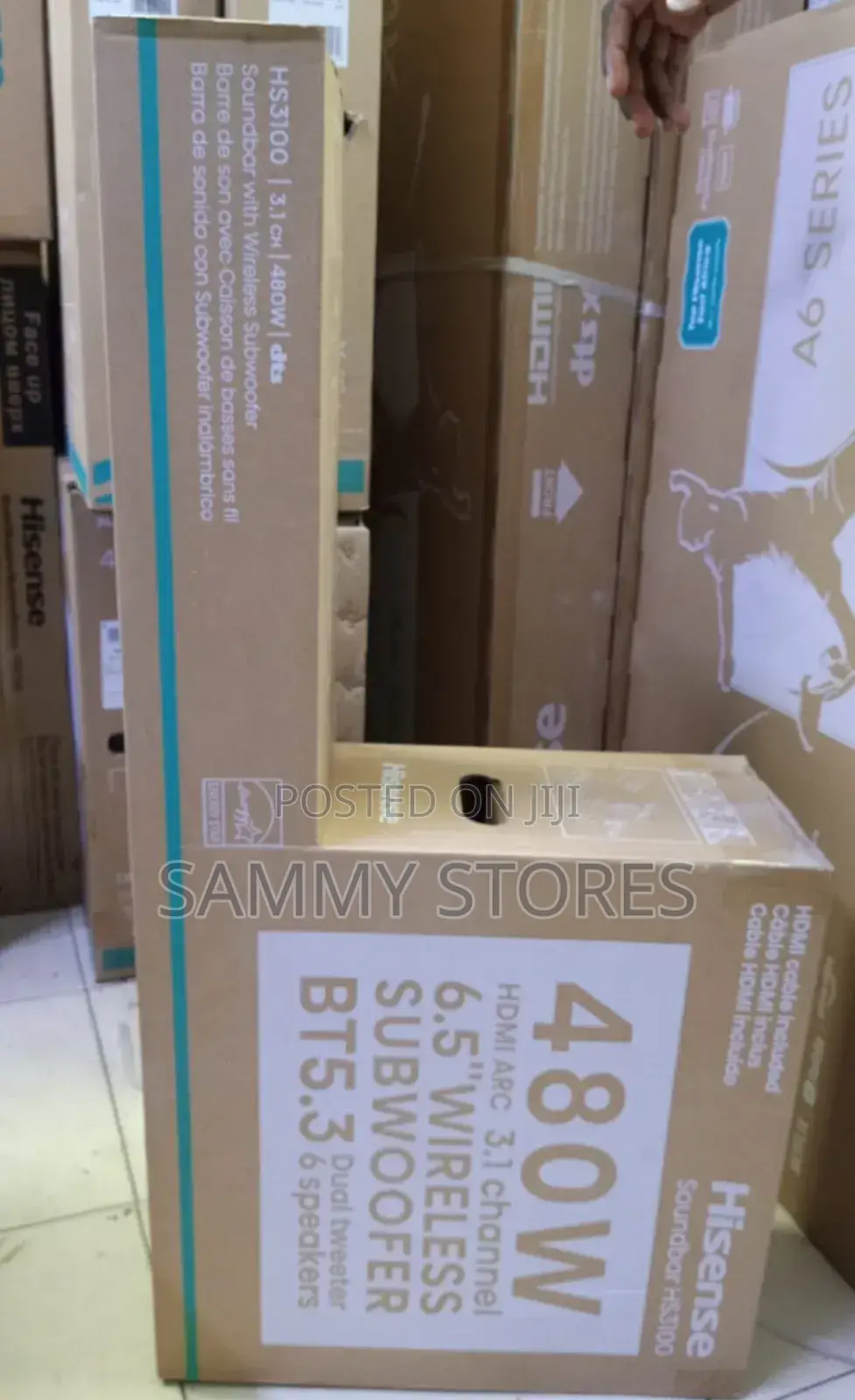 Hisense 480W Wireless Soundbar