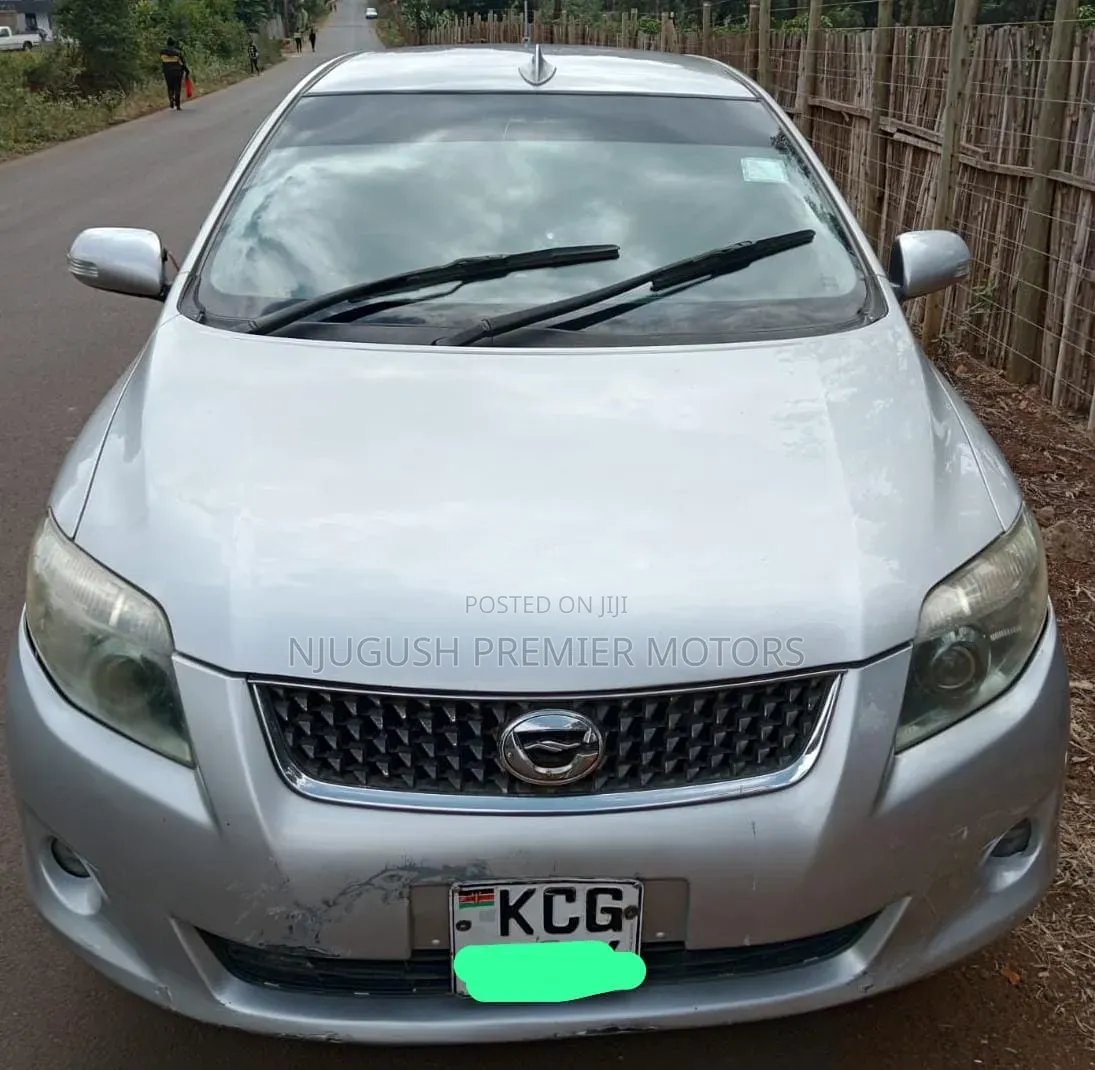 Toyota Corolla Fielder 2009 Silver