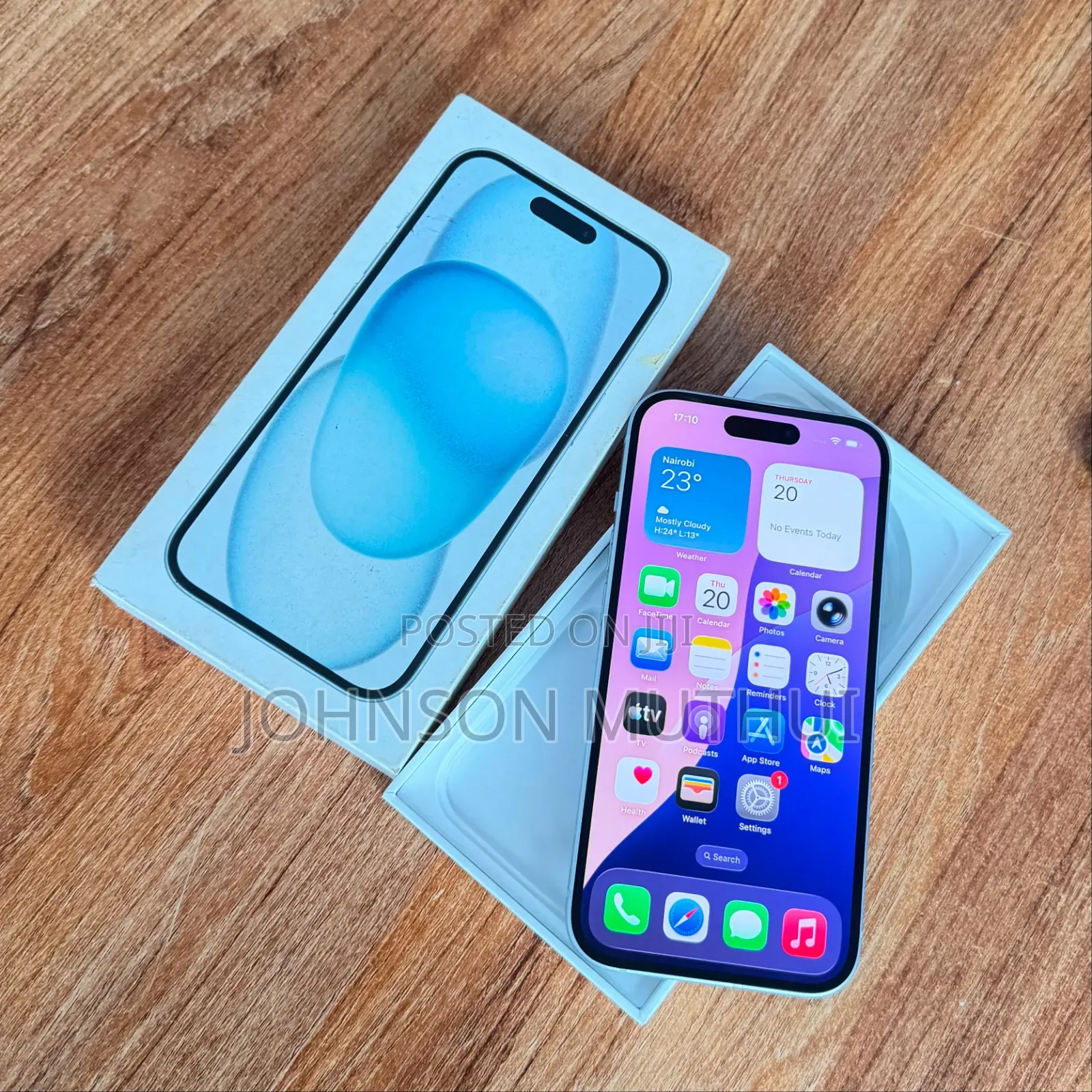 Apple iPhone 15 256 GB Blue