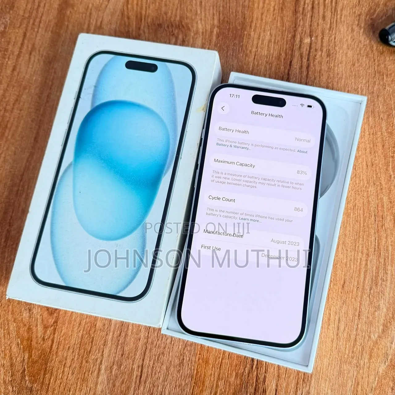 Apple iPhone 15 256 GB Blue