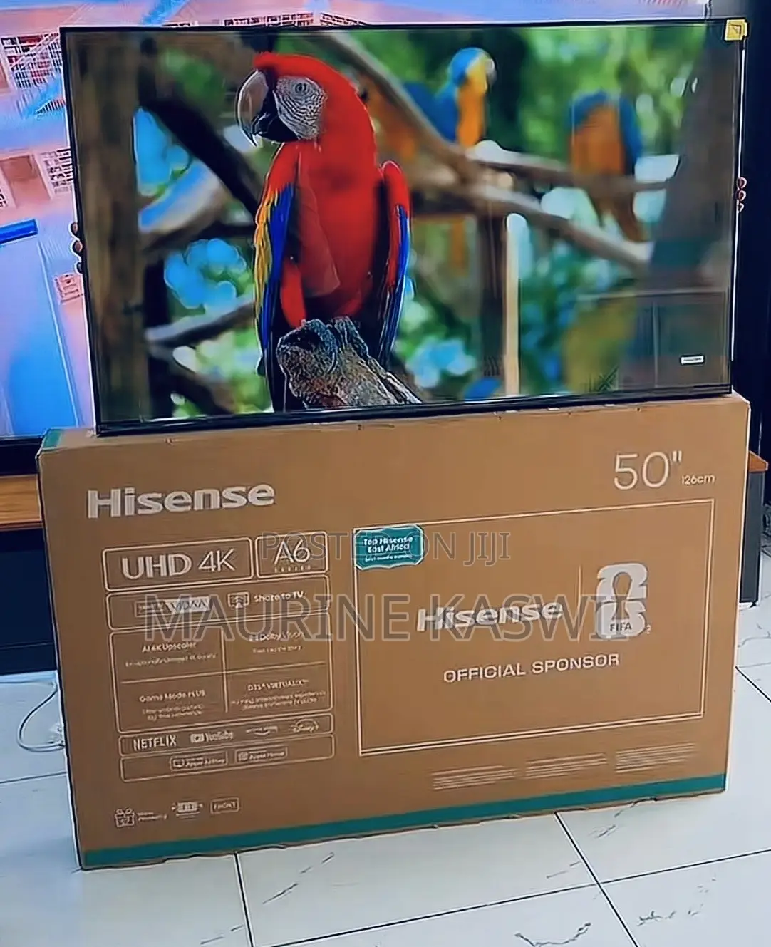 Hisense 50” A6qken Frameless Smart