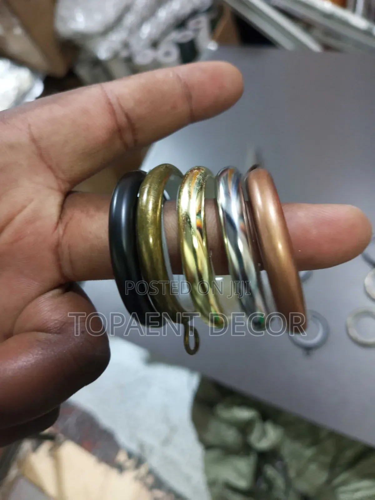 Smooth Non Corrosive Round Curtain Ring