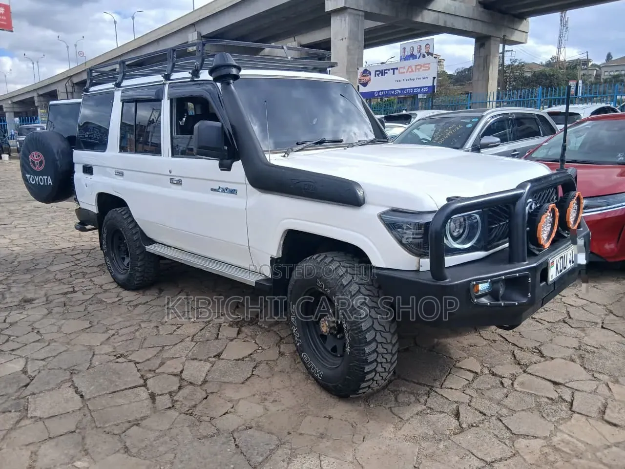 Toyota Land Cruiser 76 Series 2007 White