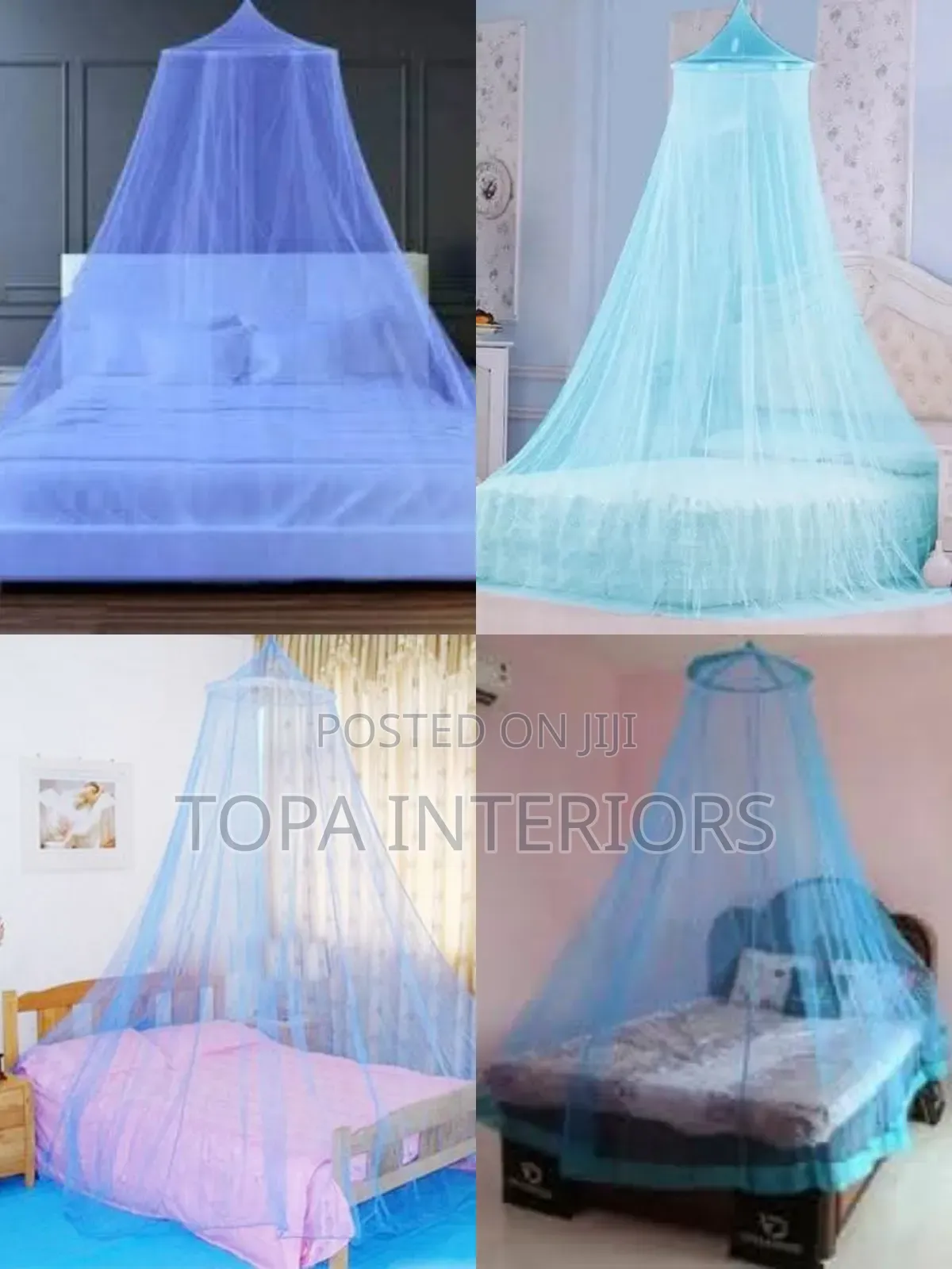 Queen Size Round Bed Net 5x6 Circular Mosquito Nets