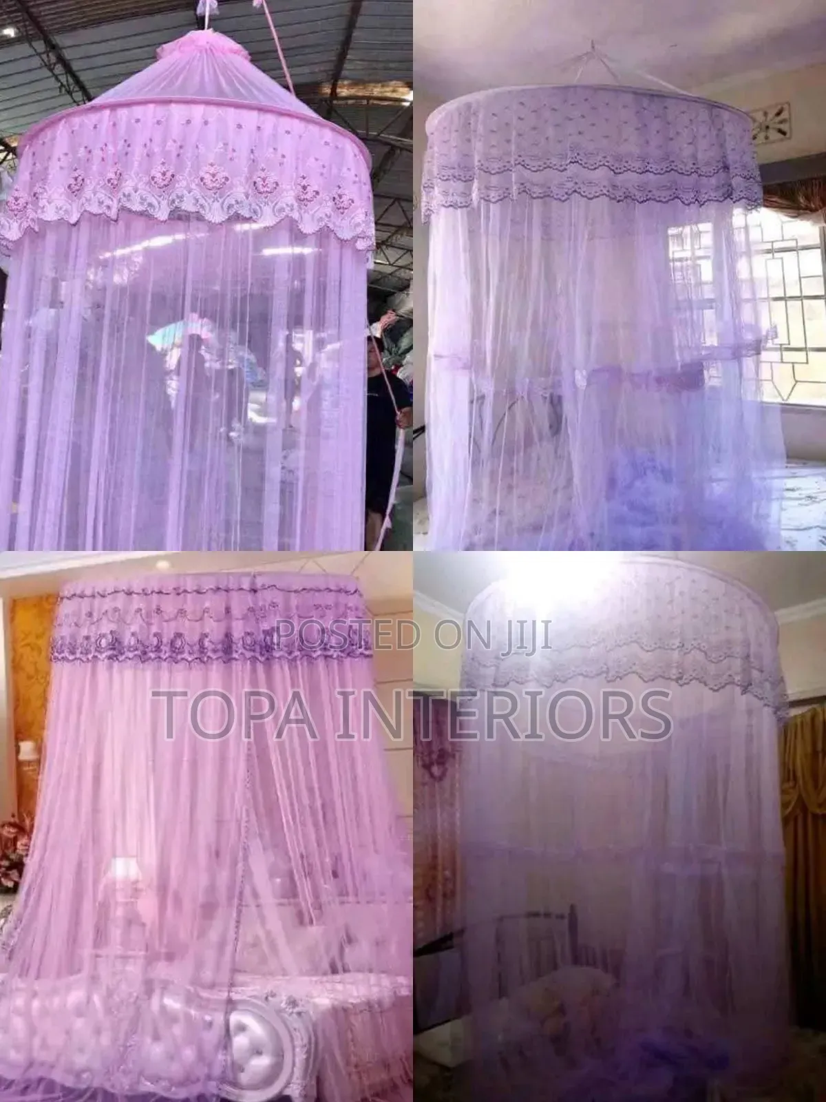 Circular Ring King Size Bed Net Round Mosquito Nets
