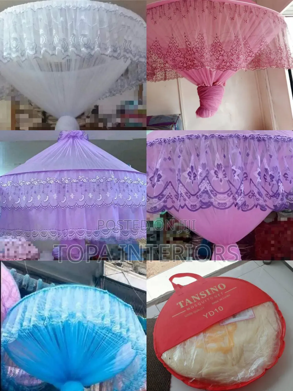 Circular Ring King Size Bed Net Round Mosquito Nets