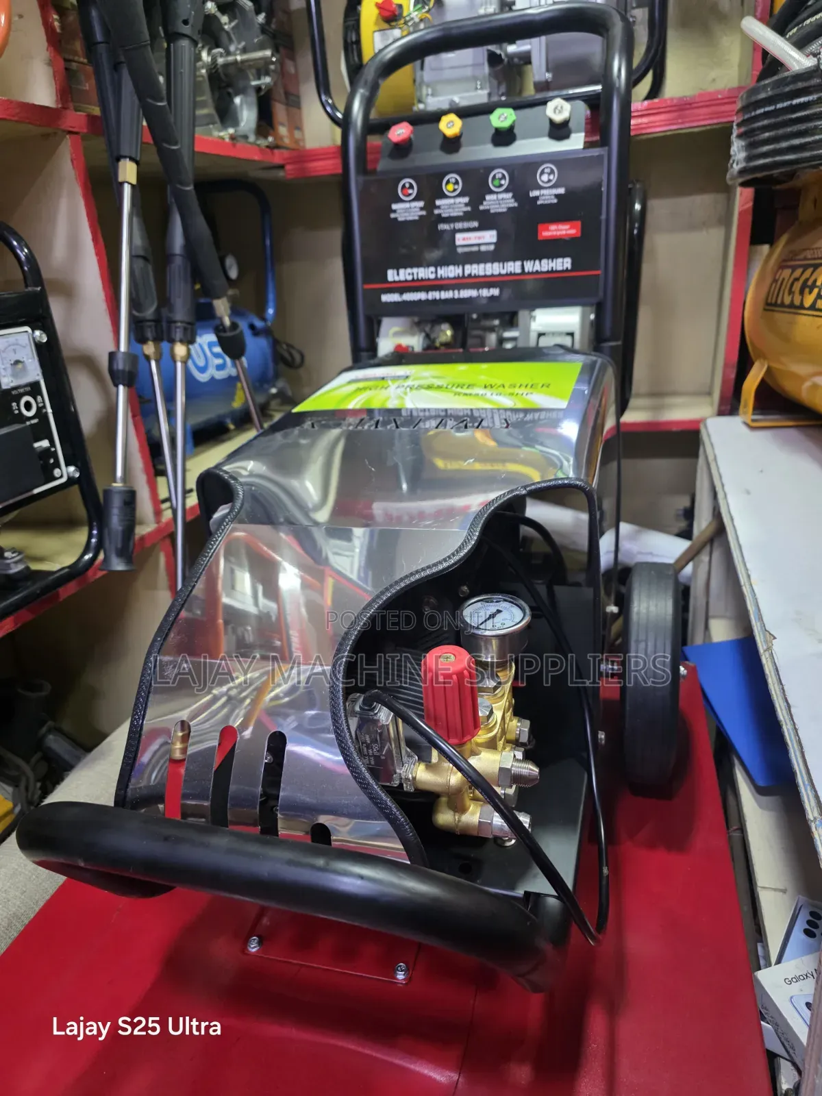 K-Max Italy KM5010-5HP Electric High Pressure Washer 4000PSI 5hp