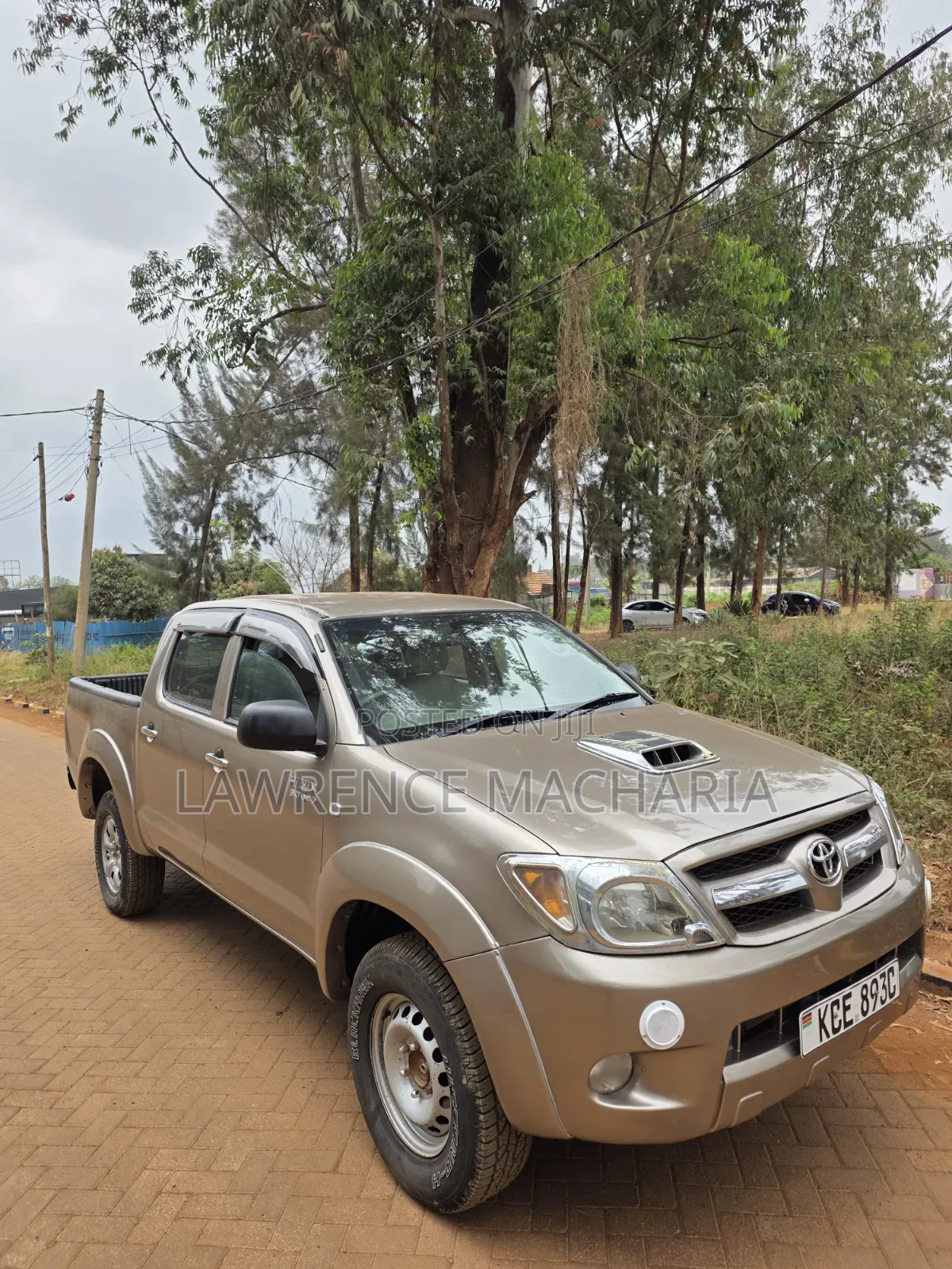 Toyota Hilux 3.0 D-4D Double Cab 2008 Brown