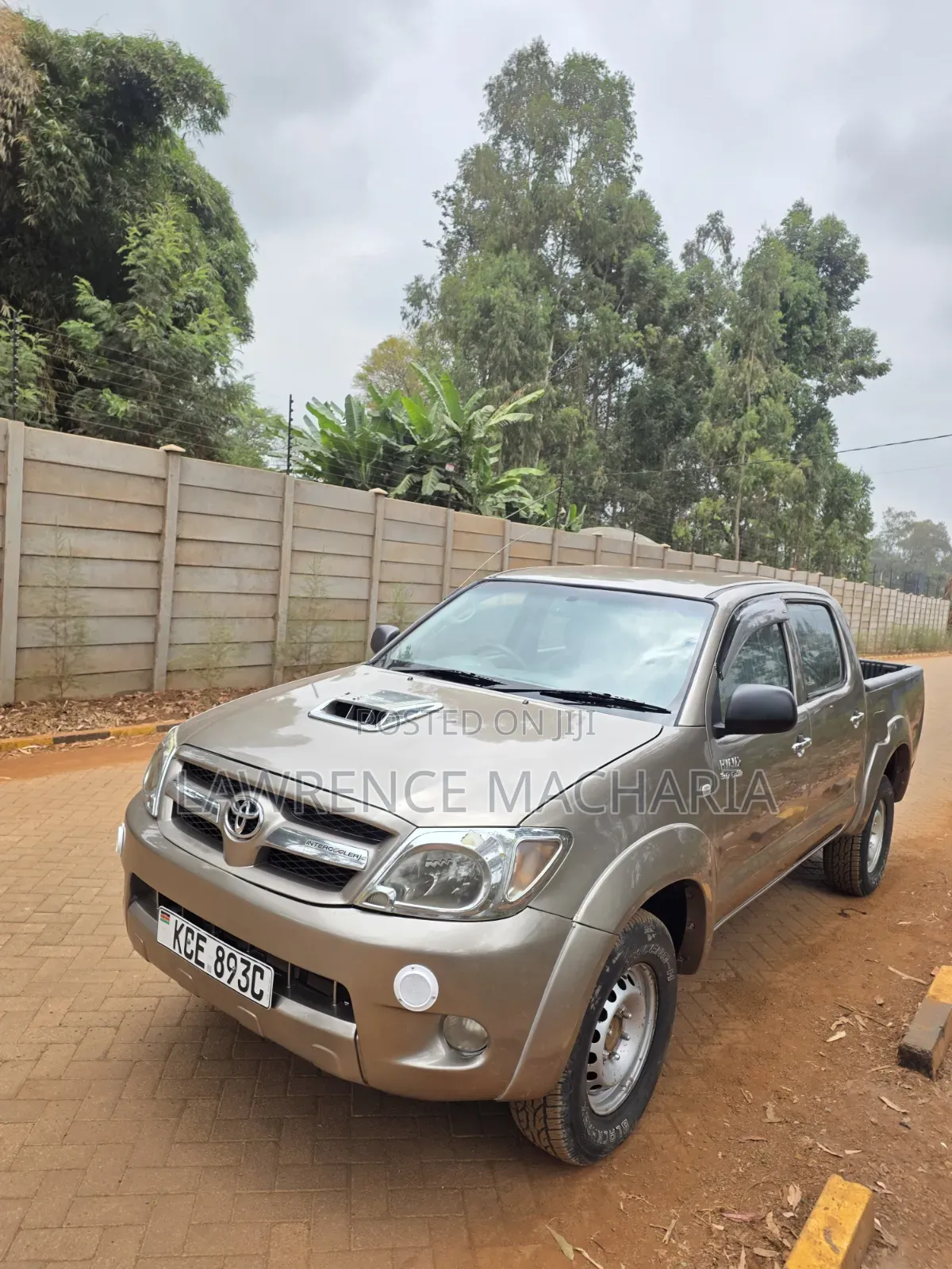 Toyota Hilux 3.0 D-4D Double Cab 2008 Brown