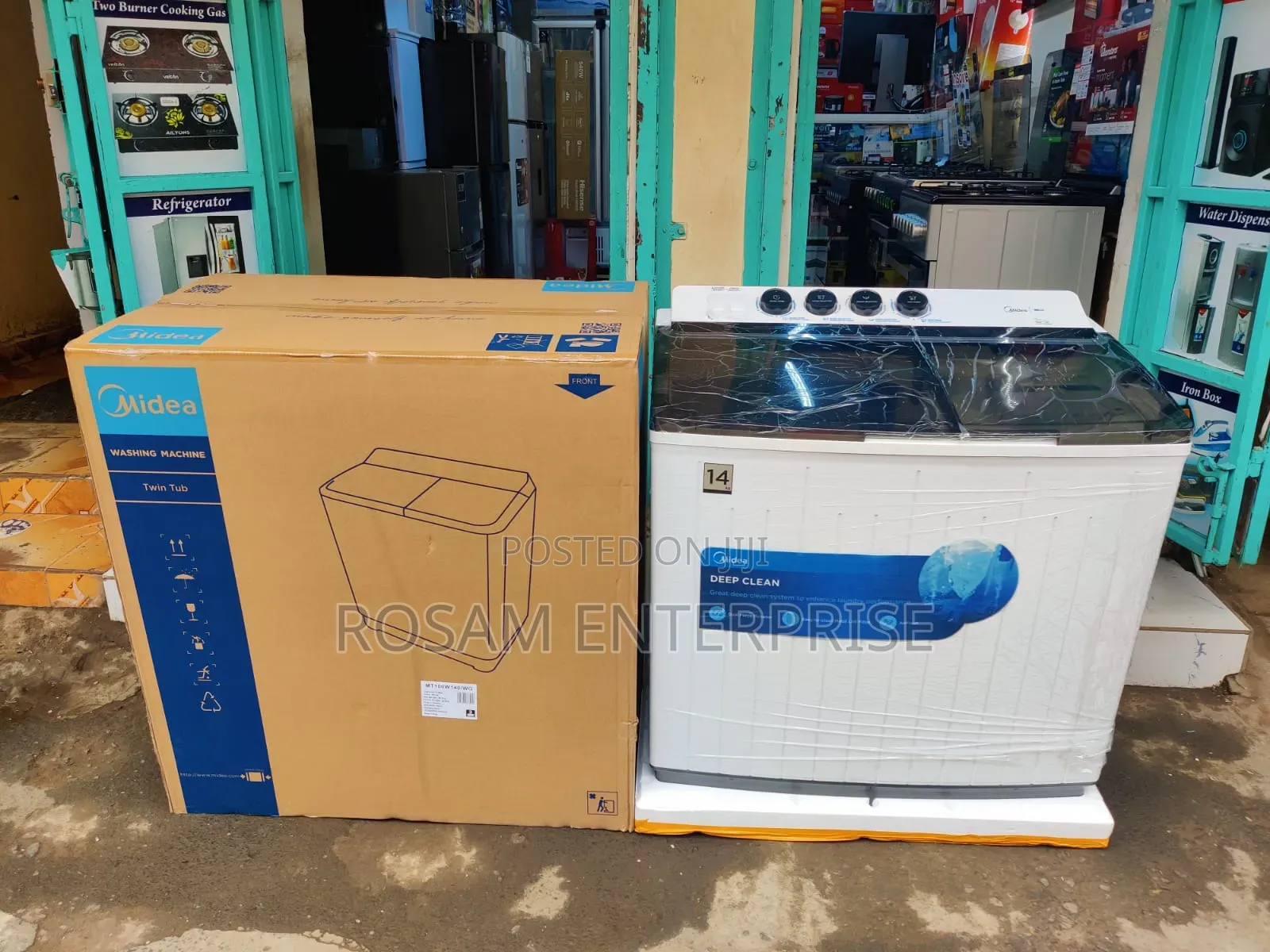 Midea 14kg Washing Machine Top Load Semi Automatic
