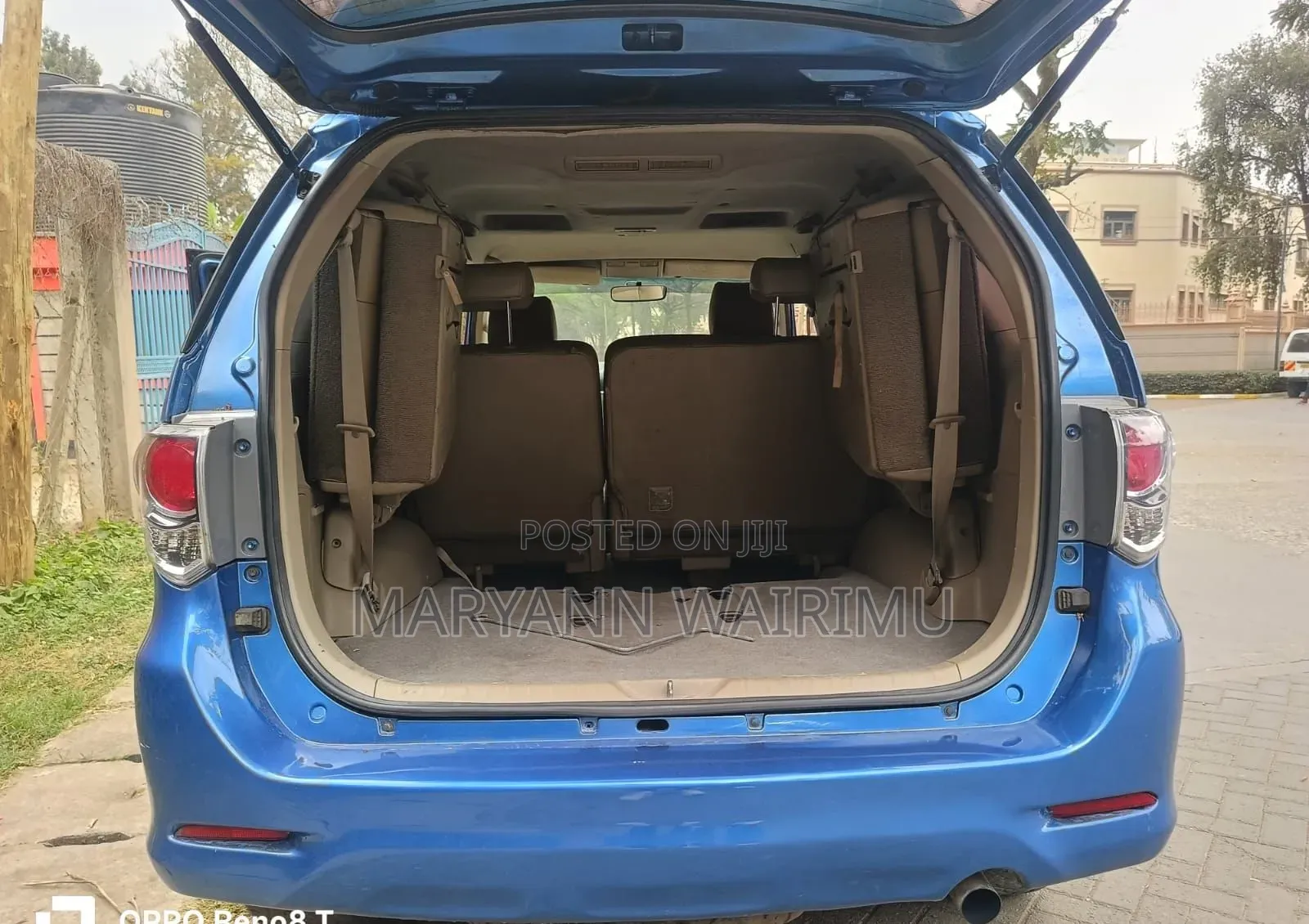 Toyota Fortuner 3.0 D RWD 2012 Blue