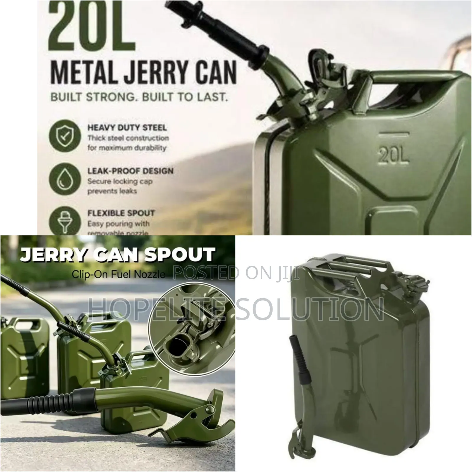 Heavy Duty Gasoline Can