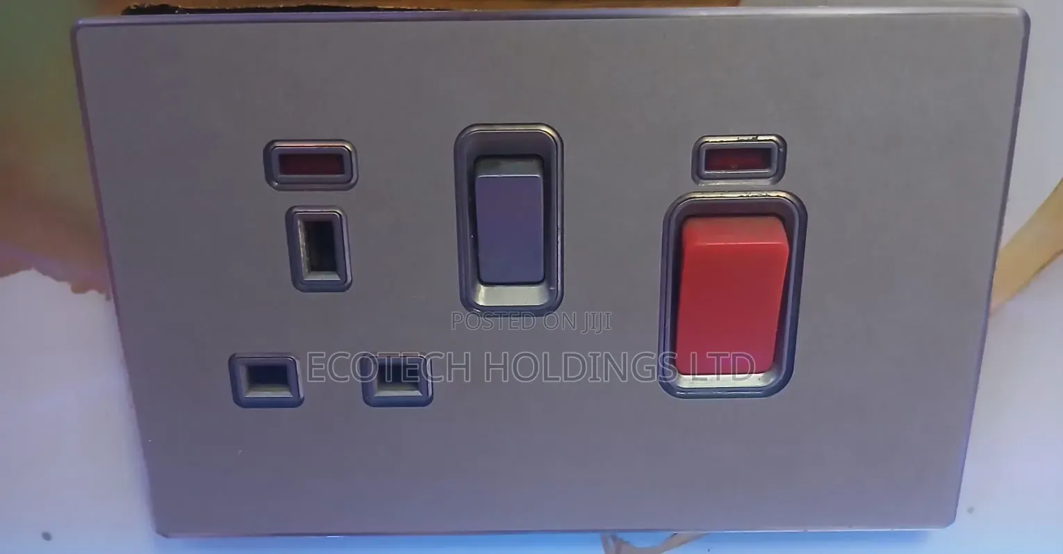 Modern Gray Cooker Unit