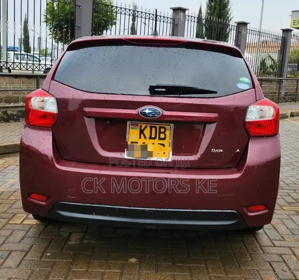 Subaru Impreza 2014 Maroon