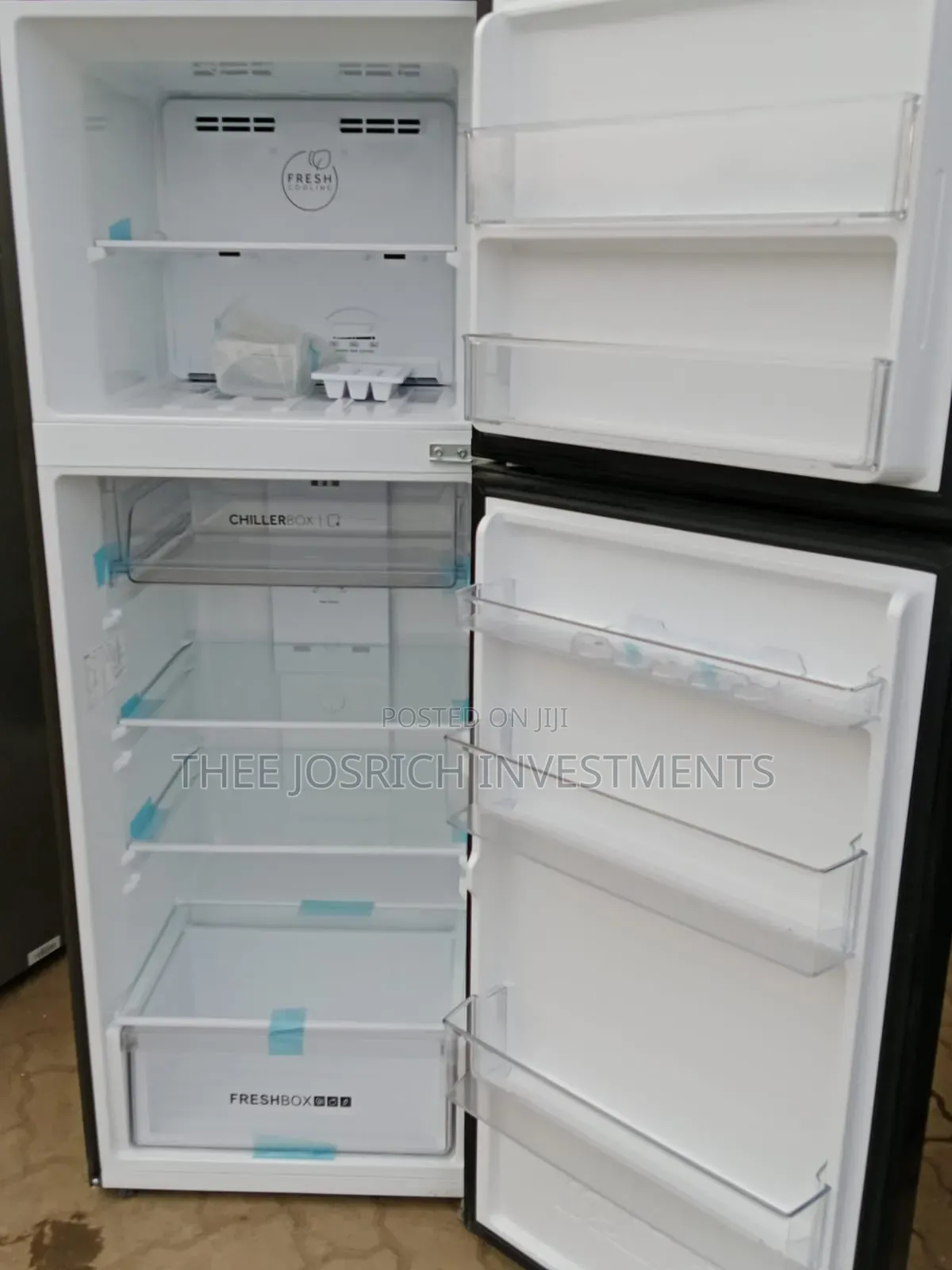Haier 333 Litres 2 Door Refrigerator No Frost HRF-355 BS Twin Inverter