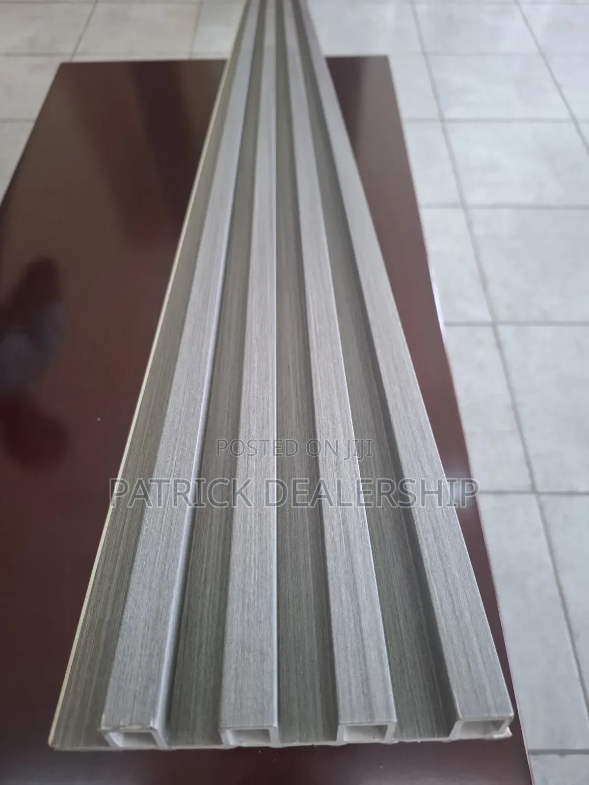 Grey Fluted Wall Panels