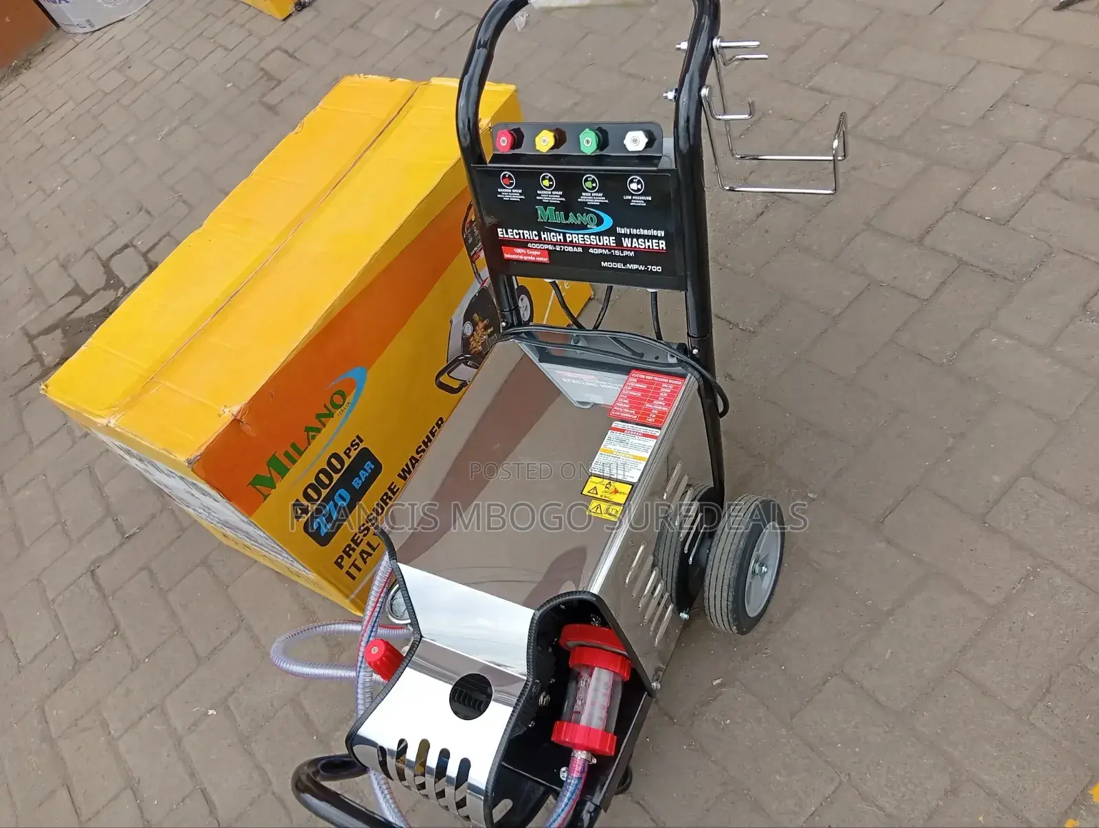 Milano Electric High Pressure Washer