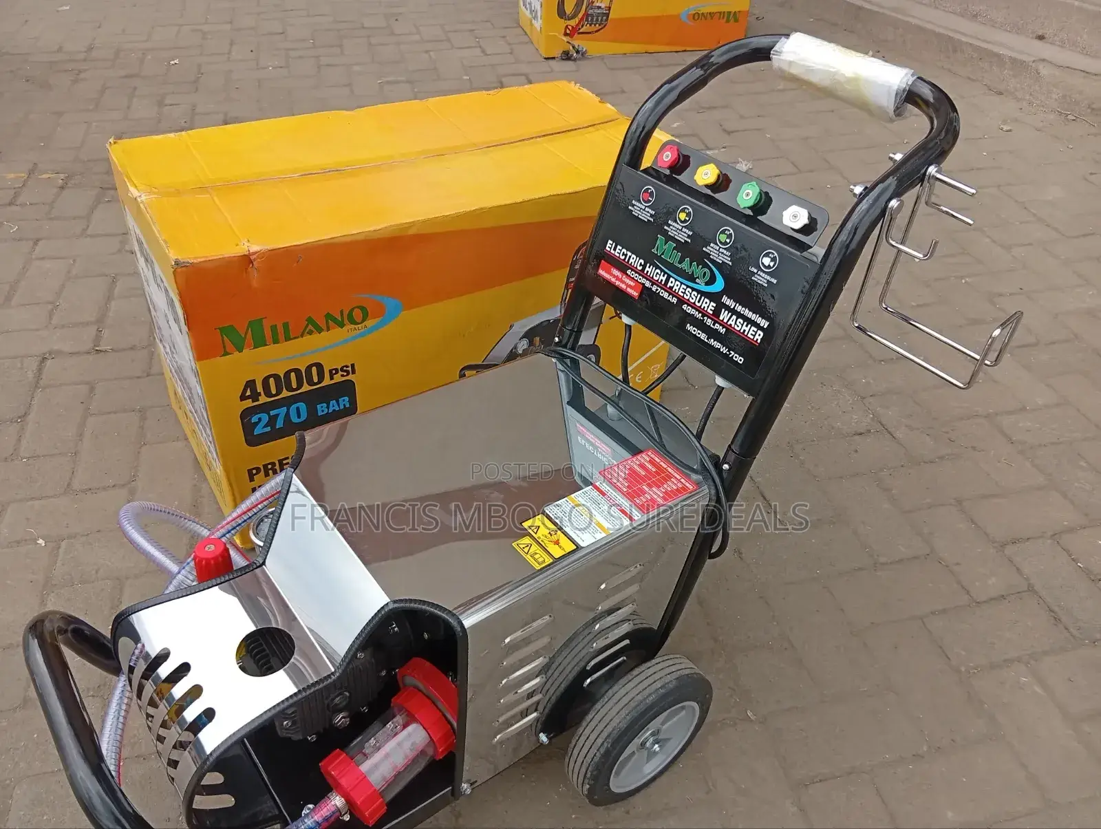 Milano Electric High Pressure Washer