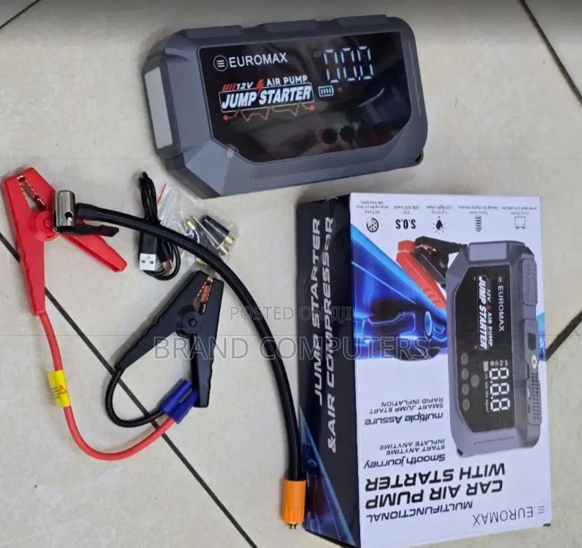 Euromax EMK3 Multifunctional Jump Starter Kit With Inflator