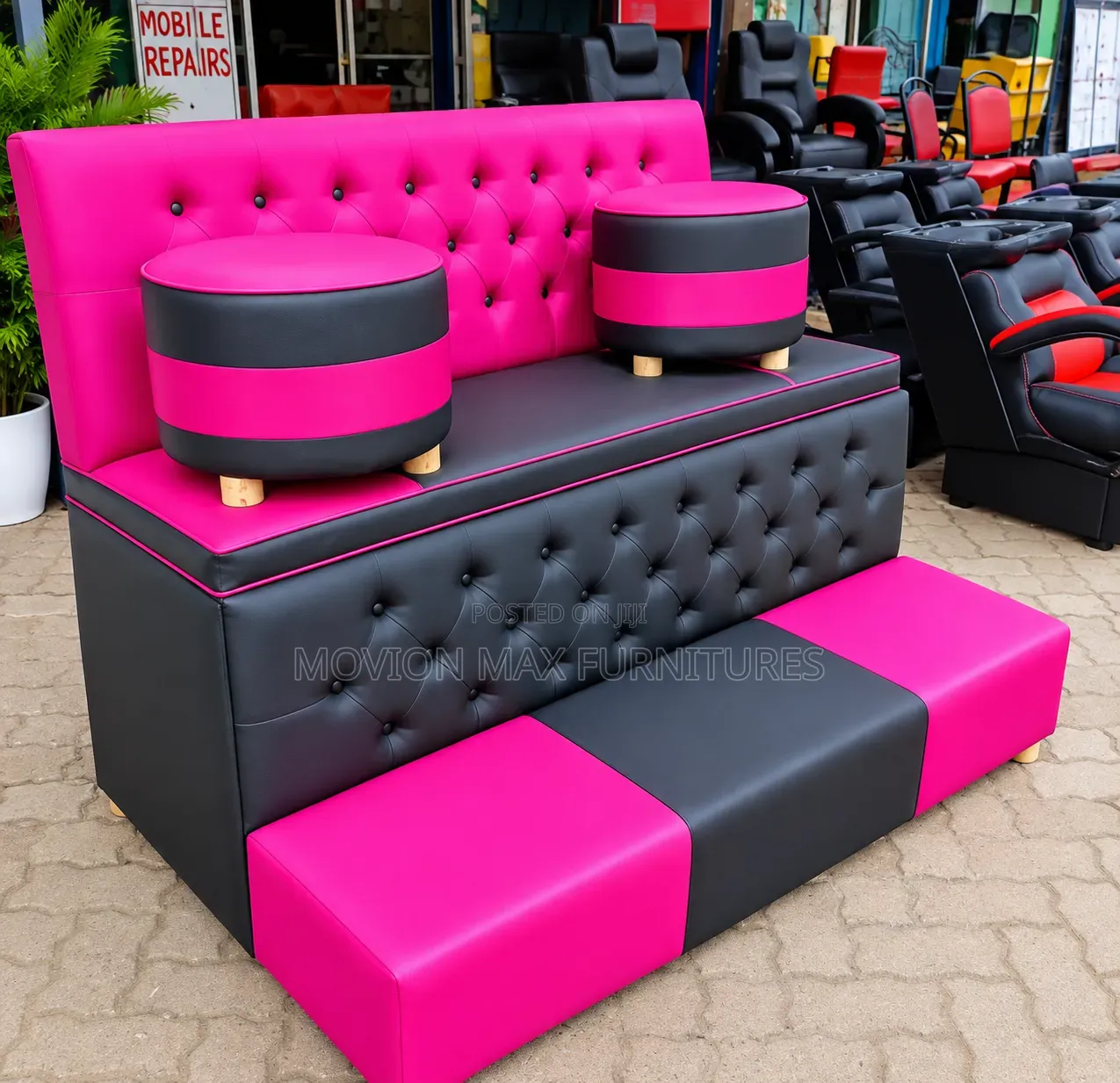 Pedicure Chairs With Stools