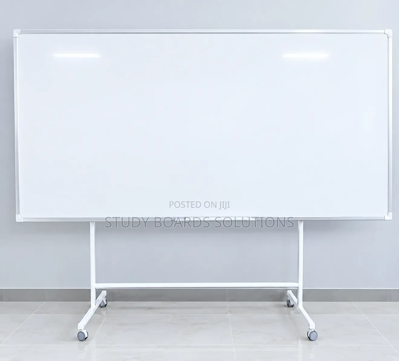 2.4mx1.2m Dry Erase Whiteboard With Movable Stand