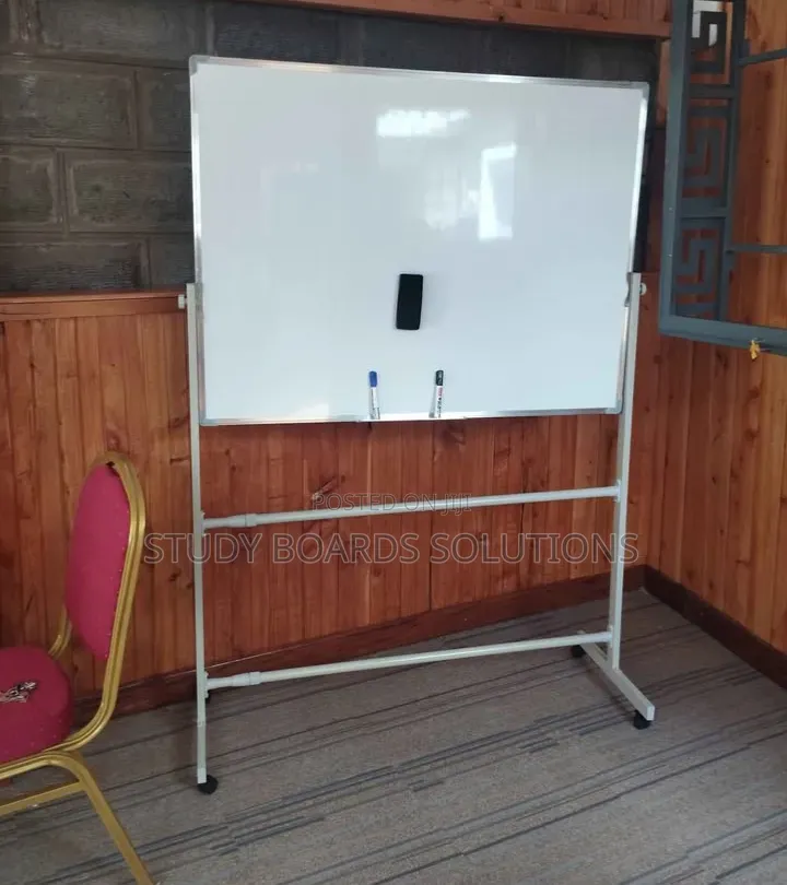 Mobile Dry Erase Whiteboard 1.2m × 0.9m –Built for Teaching Meetings